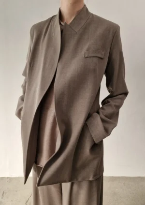 Dusan - Loose Blazer FG tortora