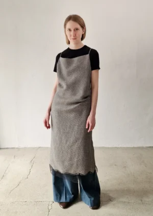 Tanaka - Slip Dress houndstooth