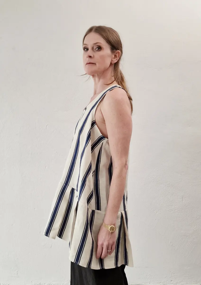 Claudia Bertini - Top Puglia stripes