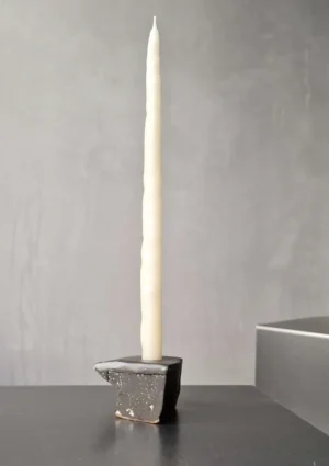 kiner ceramics - Chandelier Simple Mini 1 noir blanc