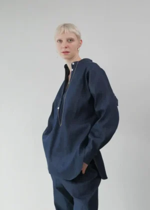 Claudia Bertini - Shirt Lungo Mercato Denim