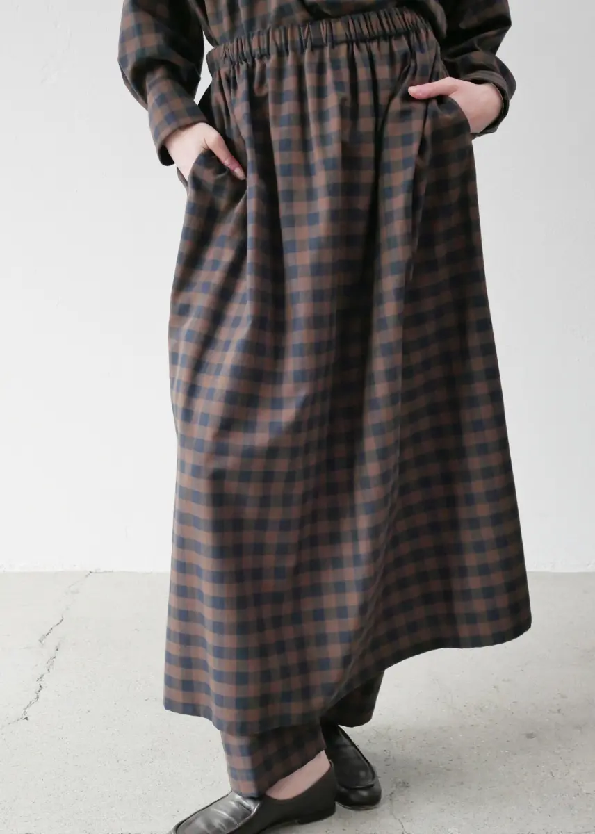 Claudia Bertini - Skirt Mercato checks