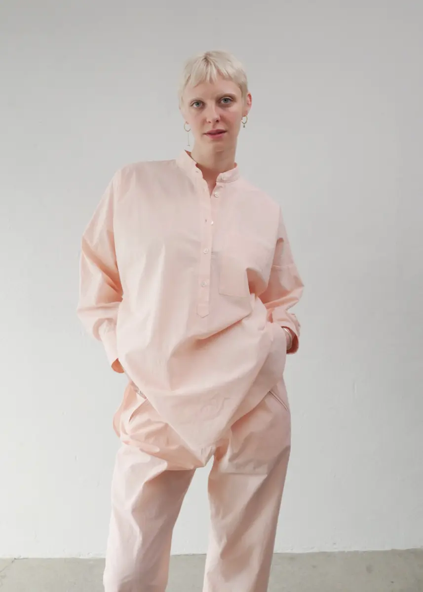 Claudia Bertini - Shirt Lungo Mercato rosa