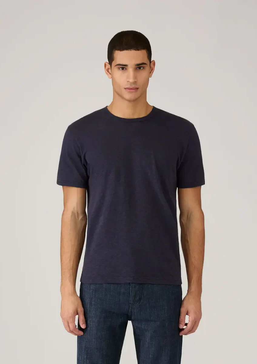 Sunspel - Pima T-Shirt navy