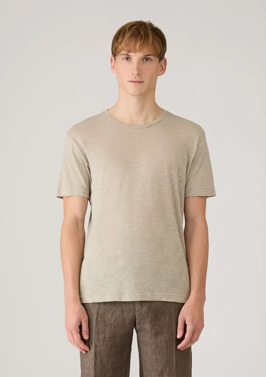 Sunspel - Pima T-Shirt ash