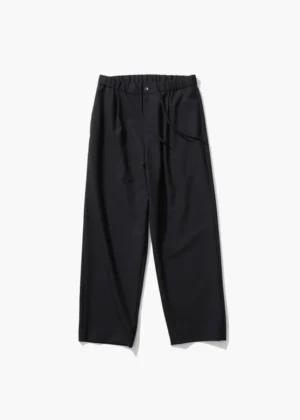 Aton - Loose Fit Pants Tropical black