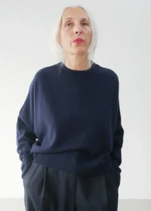 Dusan - Crew Neck Sweater navy