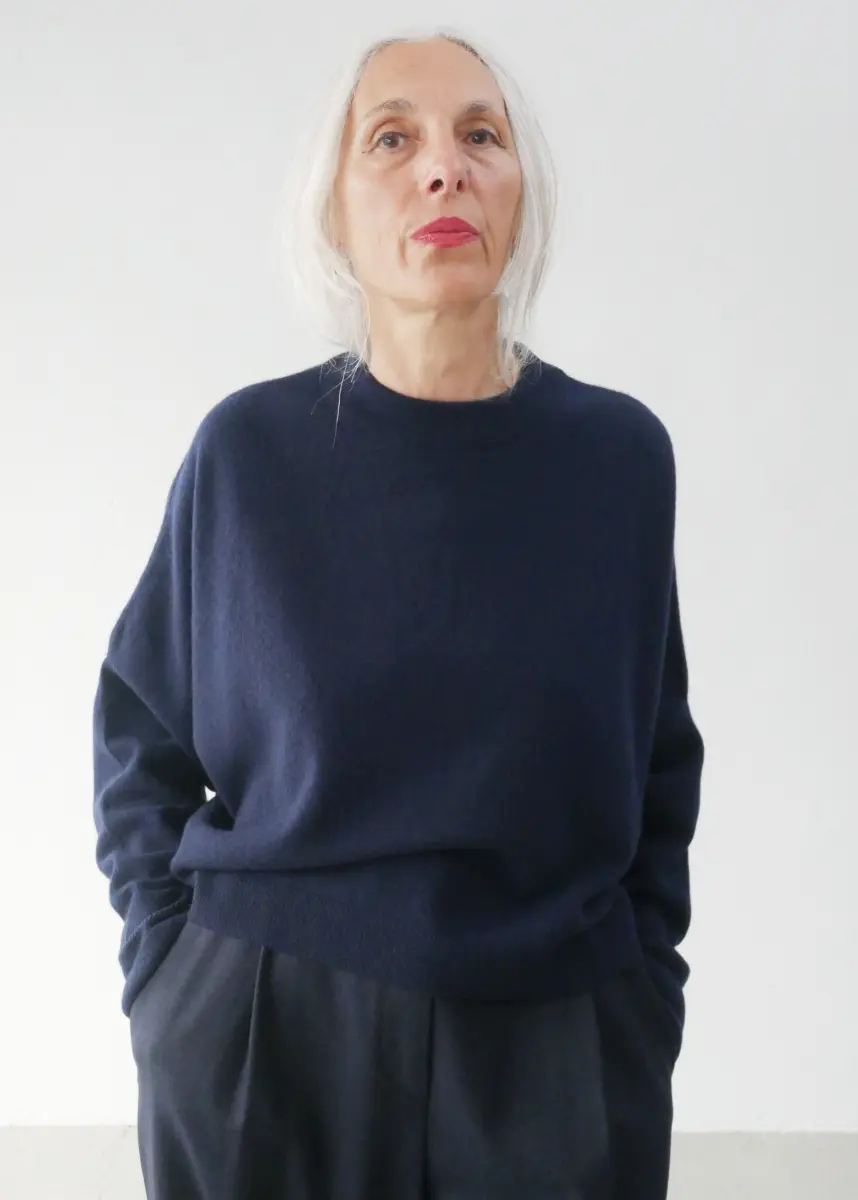 Dusan - Crew Neck Sweater navy