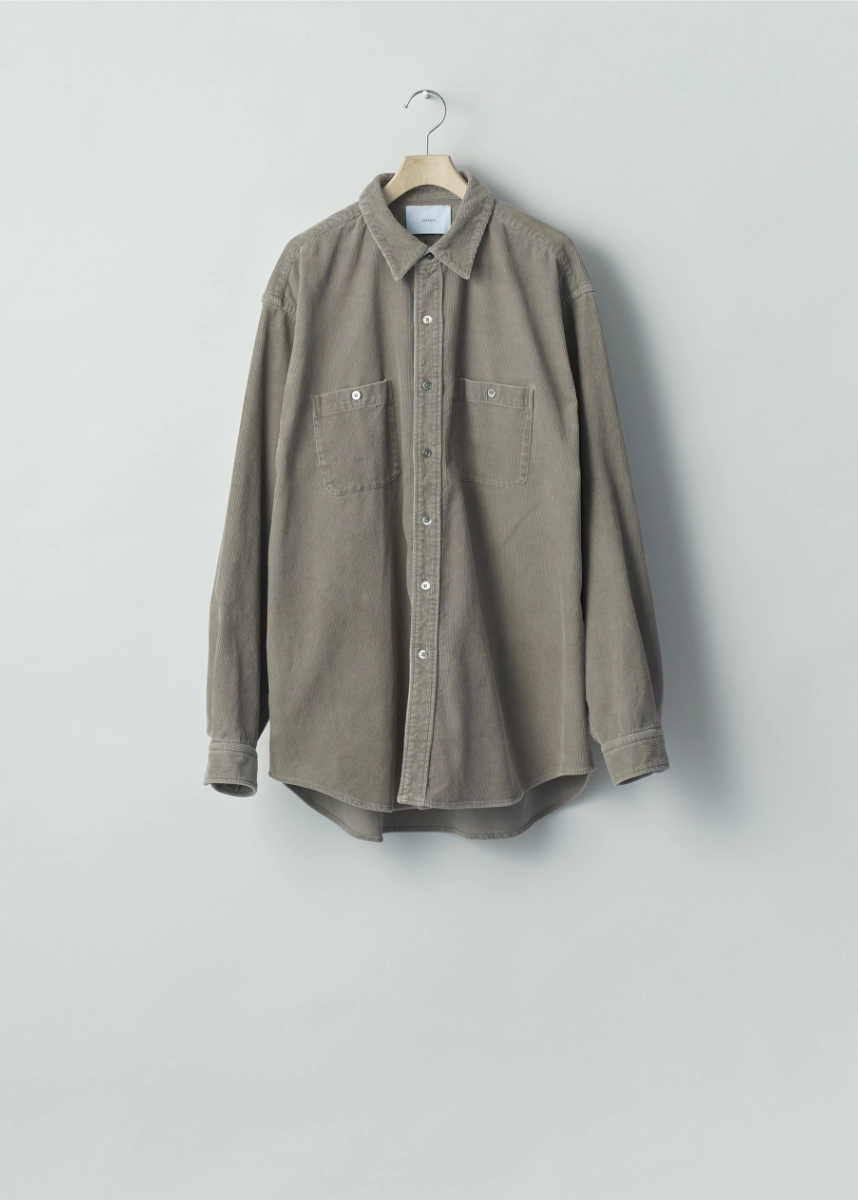 ssstein - Corduroy Shirt taupe