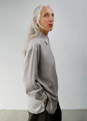 Dusan - Basic Shirt tortora