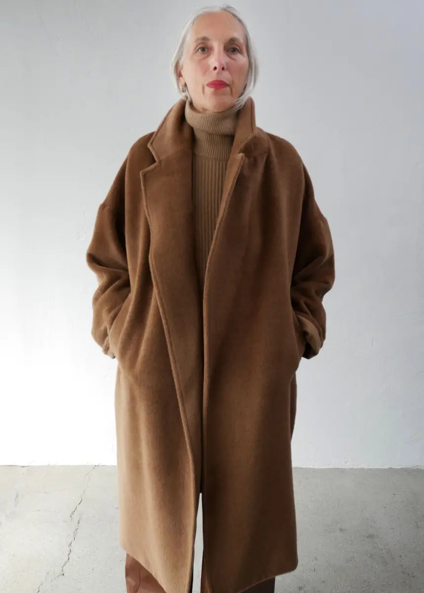 Dusan - Oversized Coat bronzo
