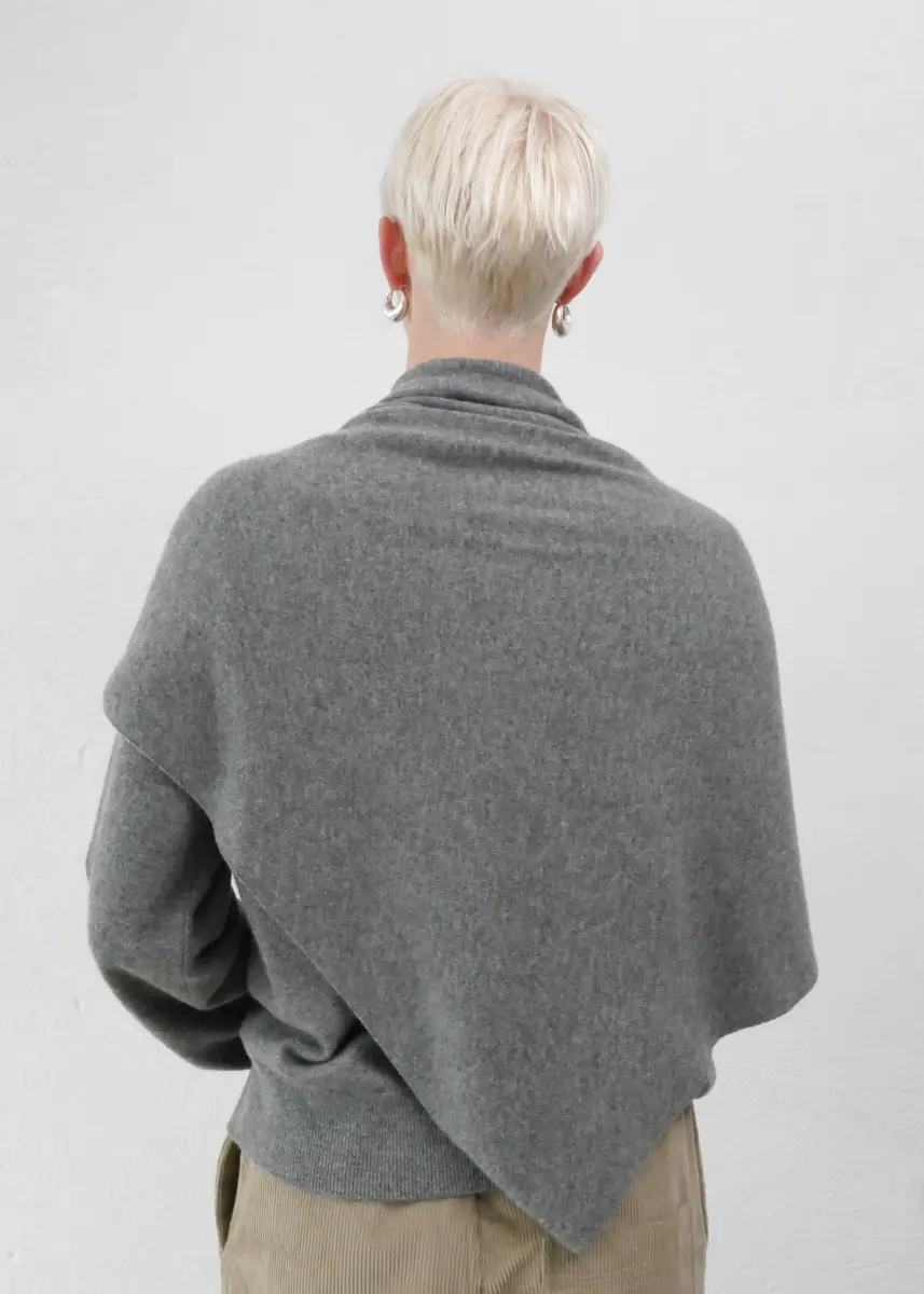Sofie d'Hoore - Scarf Monk metal melange