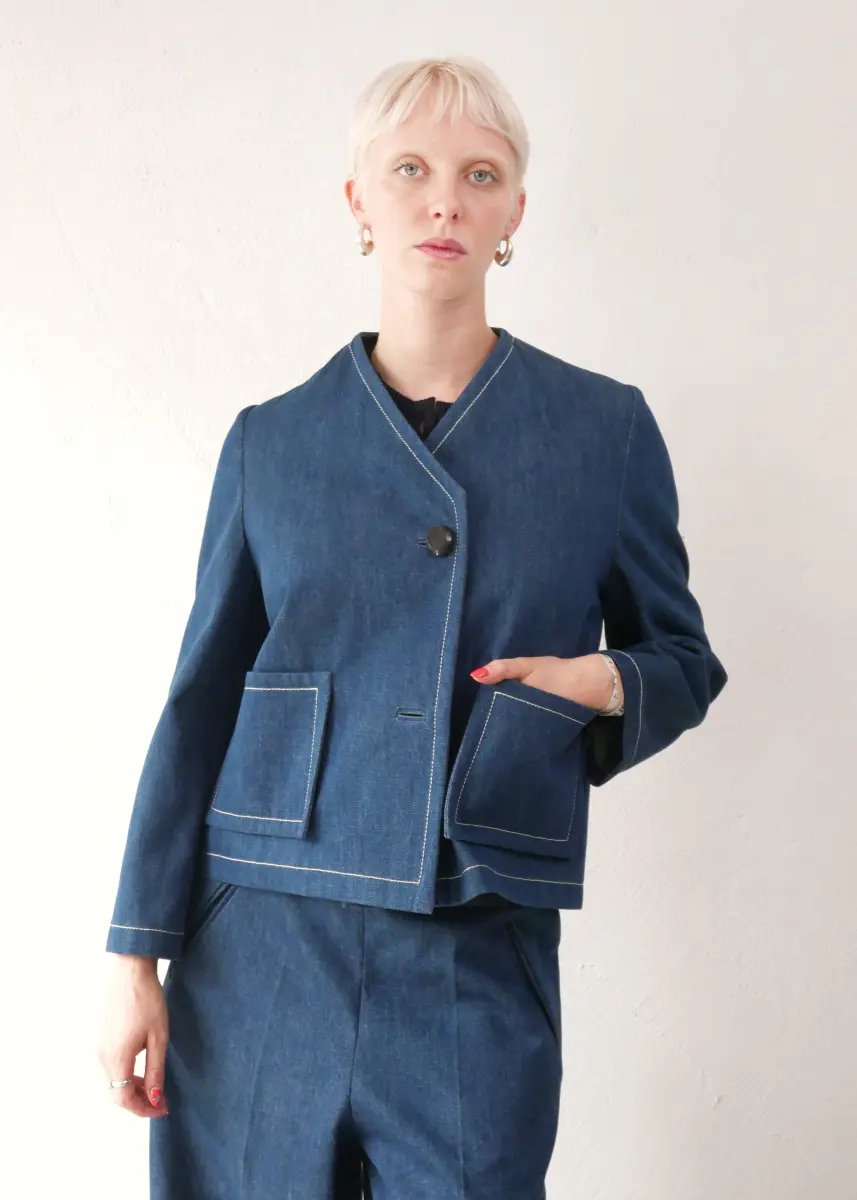 Claudia Bertini - Jacket Laura blue