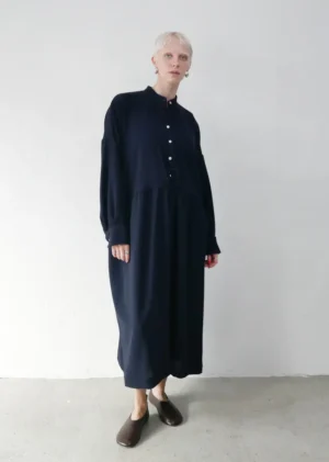 Claudia Bertini - Dress Maxi Mercato navy