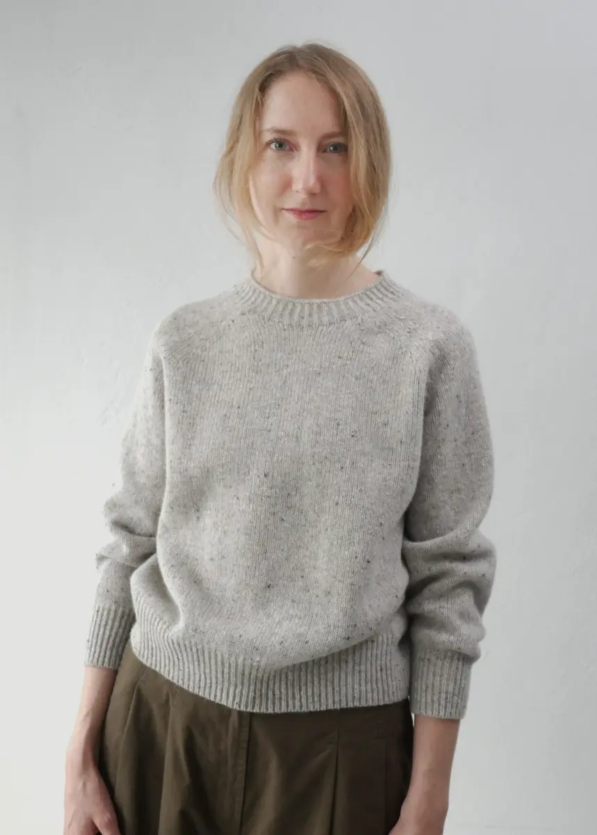 Margaret Howell - Donegal Sweater pebble