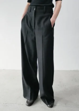 Margaret Howell - Cinch Pants black/charcoal