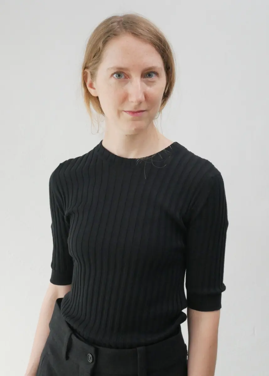 Margaret Howell - Ribbed T-Shirt black