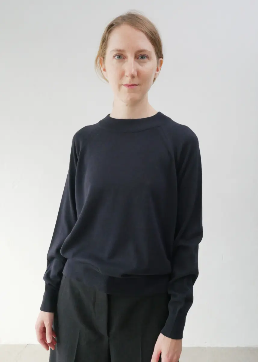 Margaret Howell - Long Sleeve Sweater navy