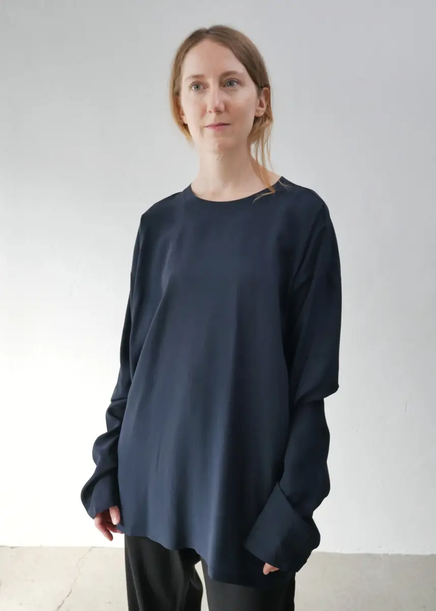Monique van Heist - Shirt LOL Mini navy