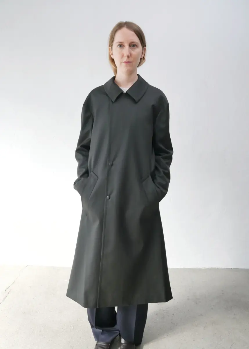 Bare - Coat dark green