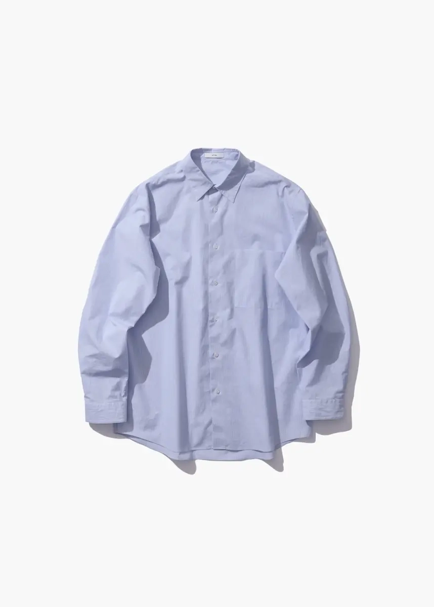 Aton - Giza Standard Shirt blue