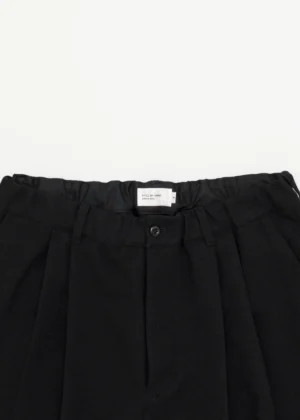 Still by Hand - Deep Tuck Pants black