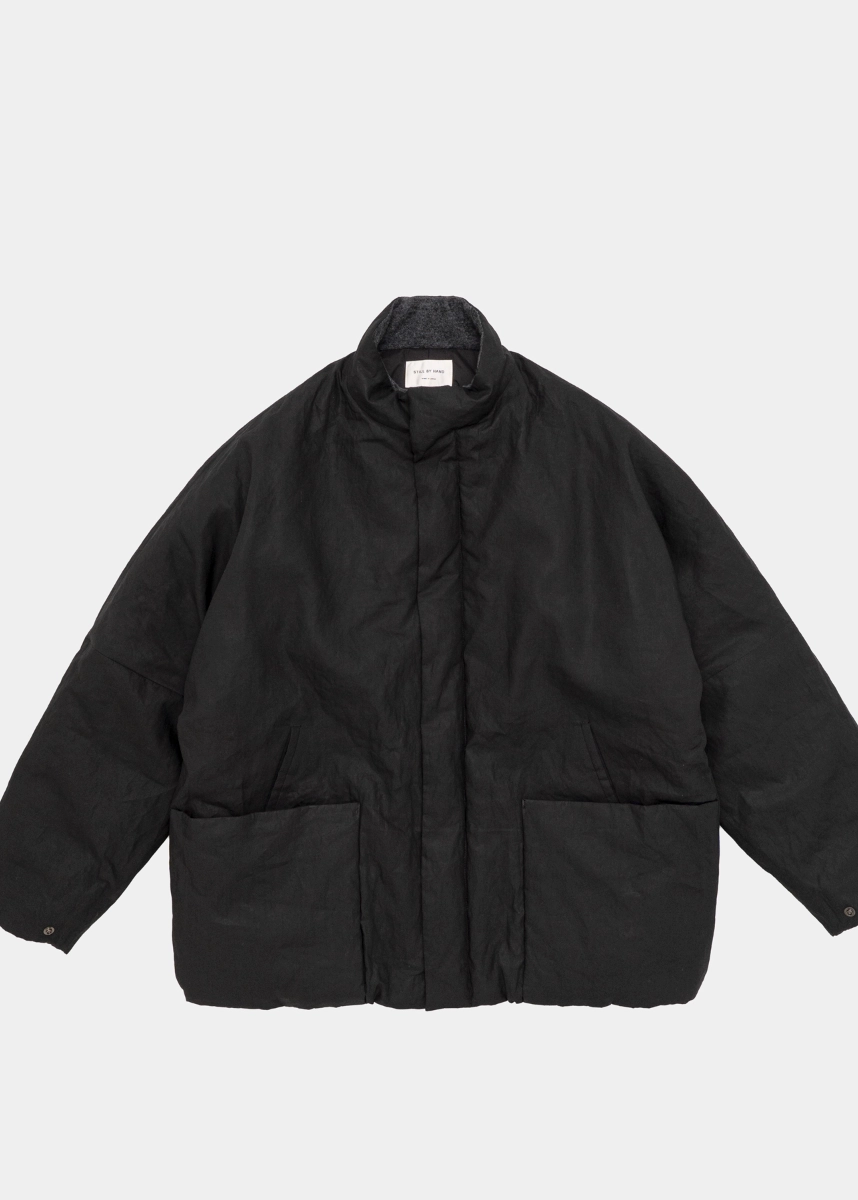 Still by Hand - Padded Jacket ink black