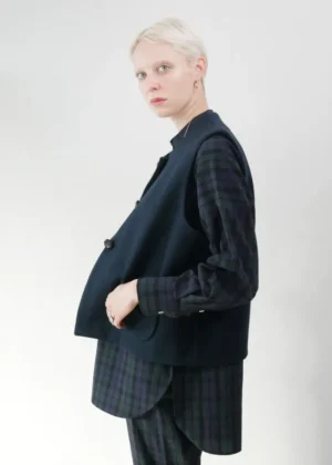 Claudia Bertini - Gilet Laura blue