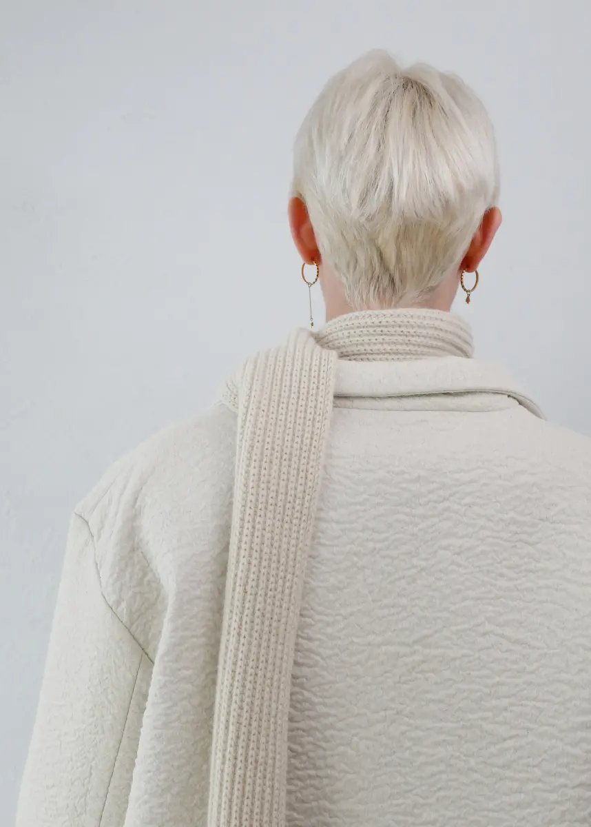 Claudia Bertini - Scarf Rimini crema