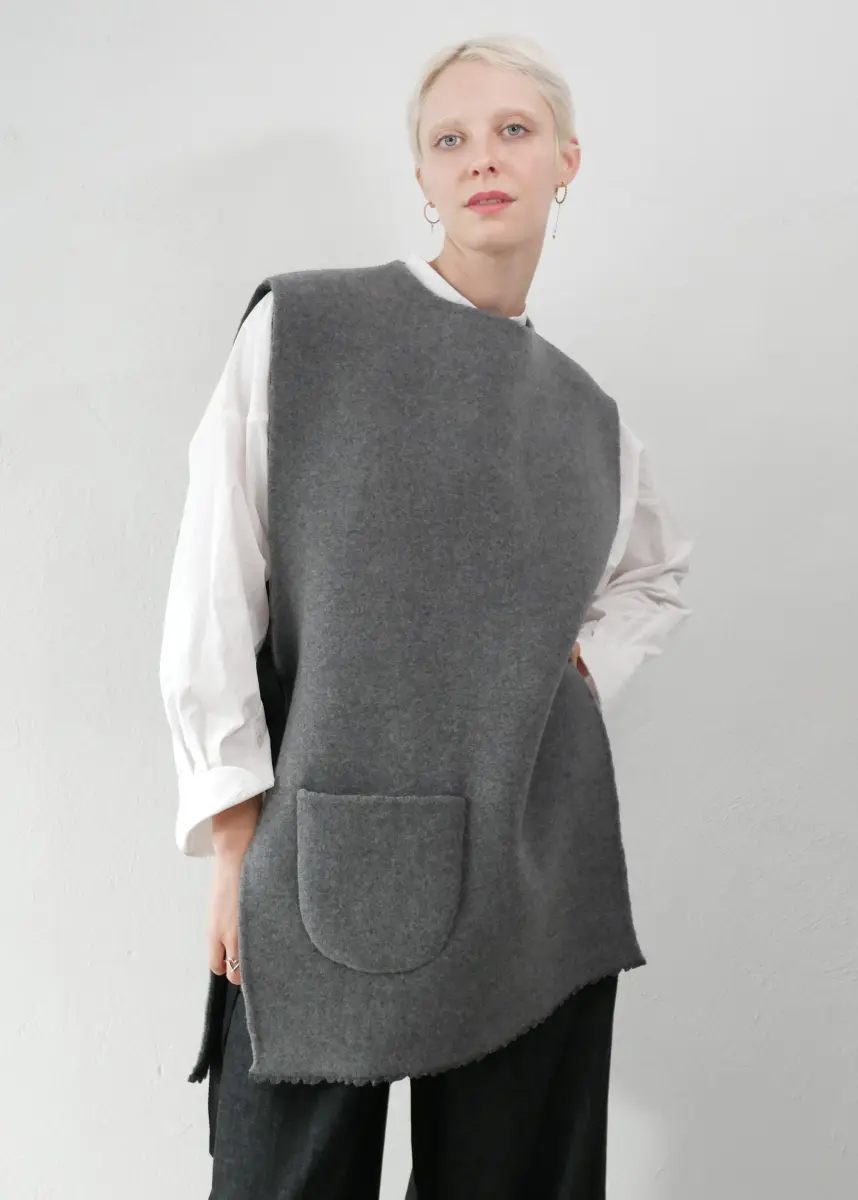 Claudia Bertini - Pull-on Top grey