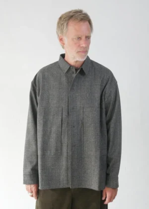 Polyploid - Shirt Jacket B charcoal
