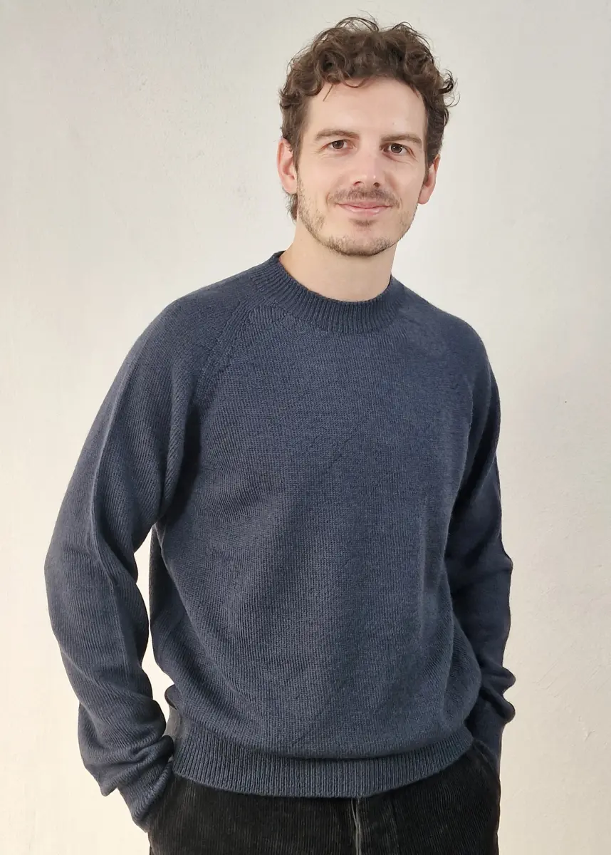 Margaret Howell - MHL Crew Neck Sweater blue