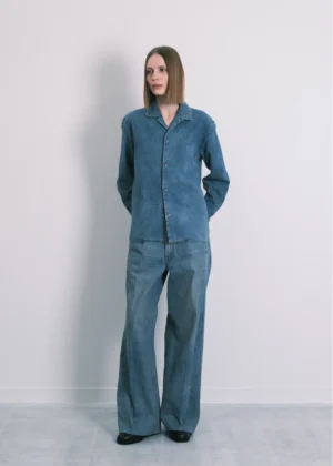 Tanaka - Shirt dusty blue
