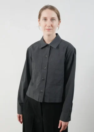 Margaret Howell - MHL Chambray Shirt charcoal