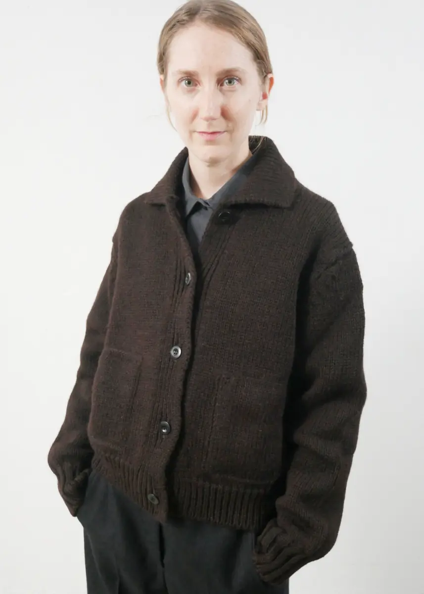 Margaret Howell - MHL Cardigan dark brown