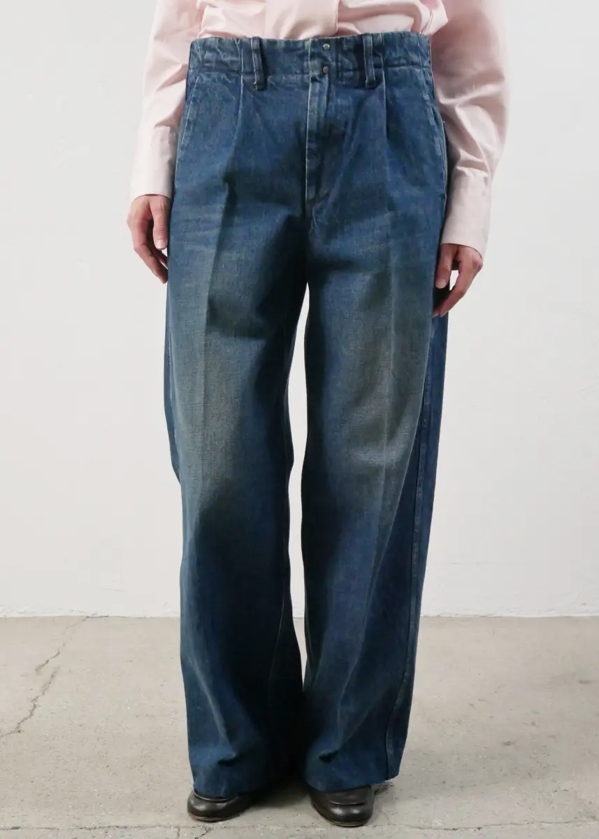 Tanaka - Wide Jeans dark blue