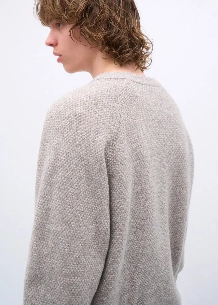 Aton - Crewneck Sweater beige