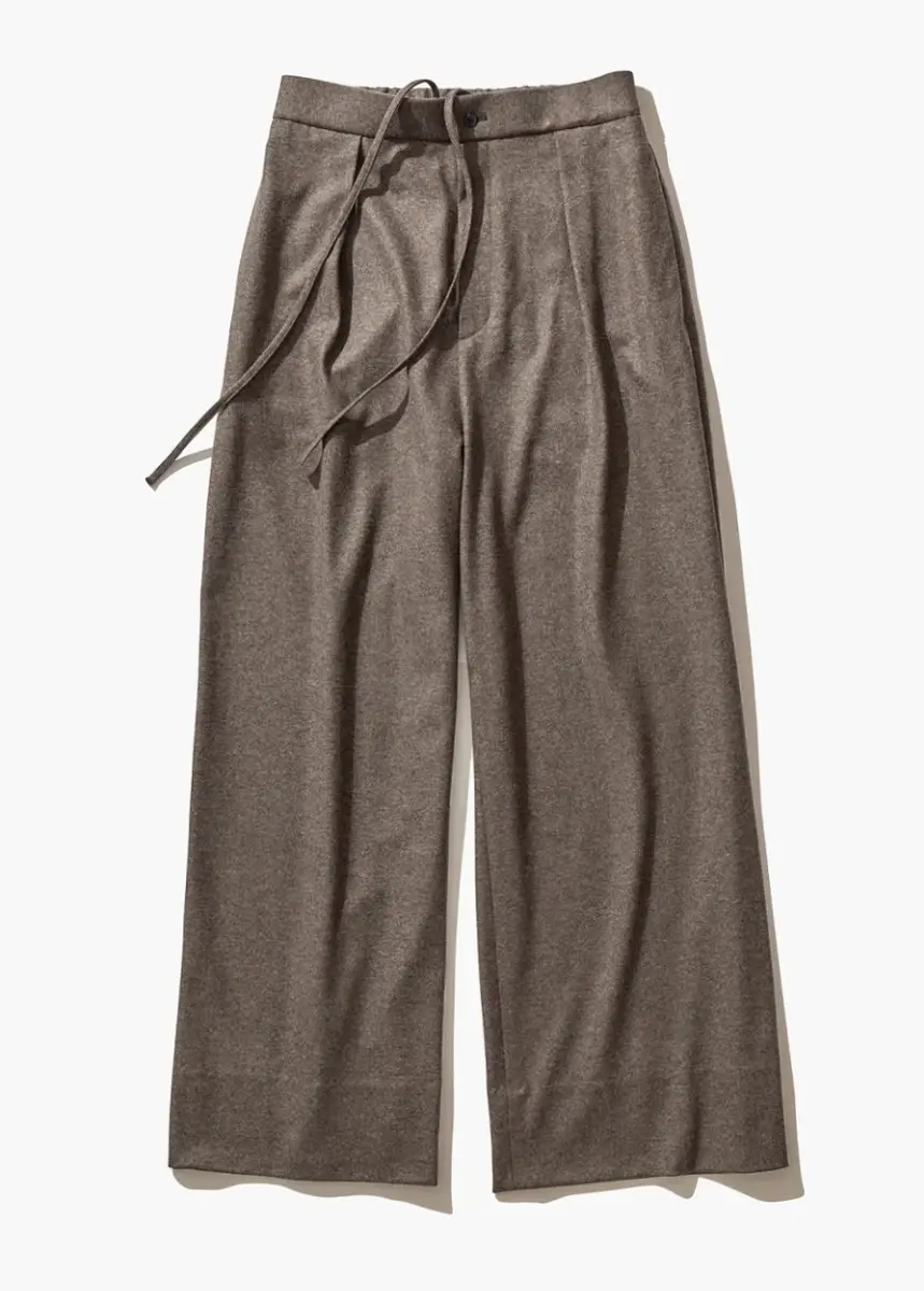 Aton - Jersey Pants mocha