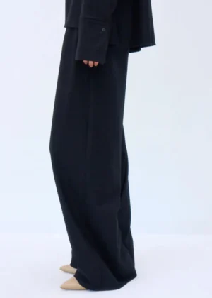 Aton - Jersey Pants black