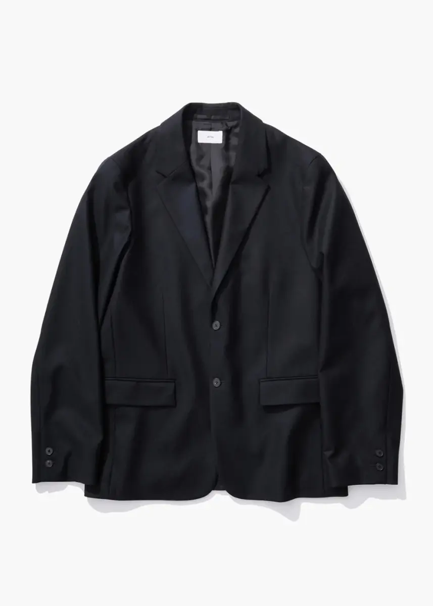Aton - Flannel Jacket black