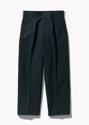 Aton - Loose Fit Pants navy
