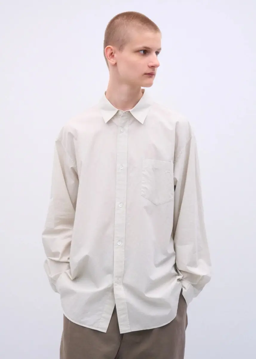 Aton - Oversized Shirt grey