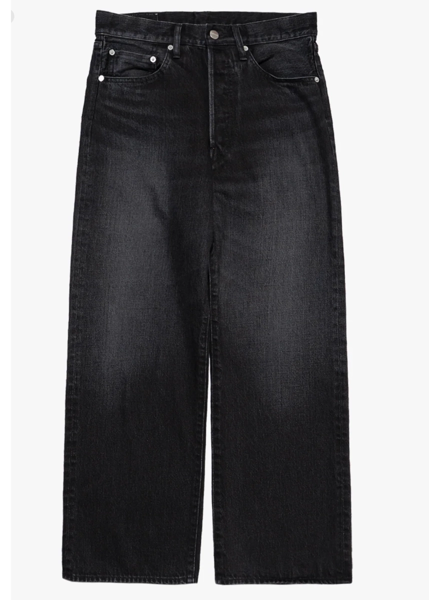 Graphpaper - Denim Pants Five black