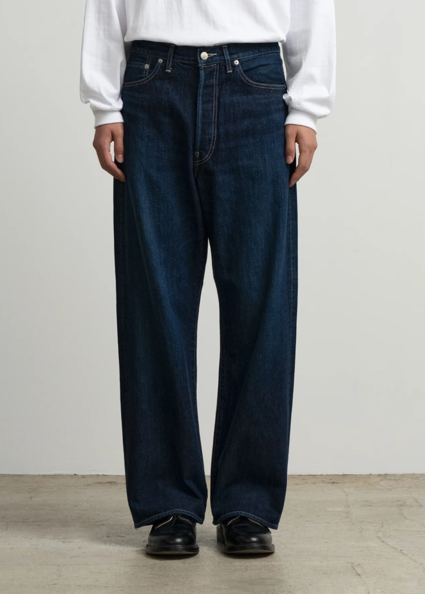 Graphpaper - Denim Pants Five indigo