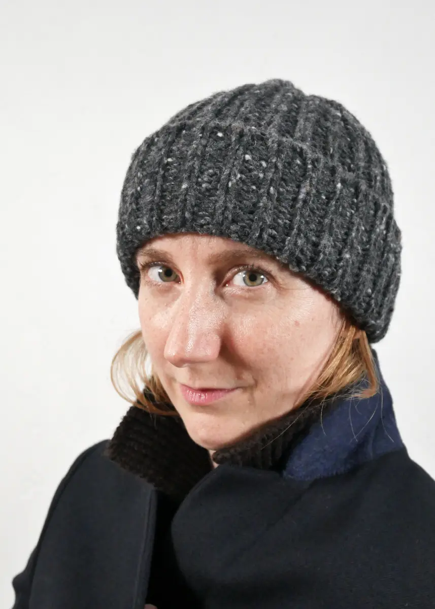 Margaret Howell - Chunky Beanie steel