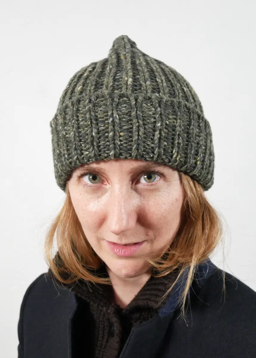 Margaret Howell - Chunky Beanie seaweed