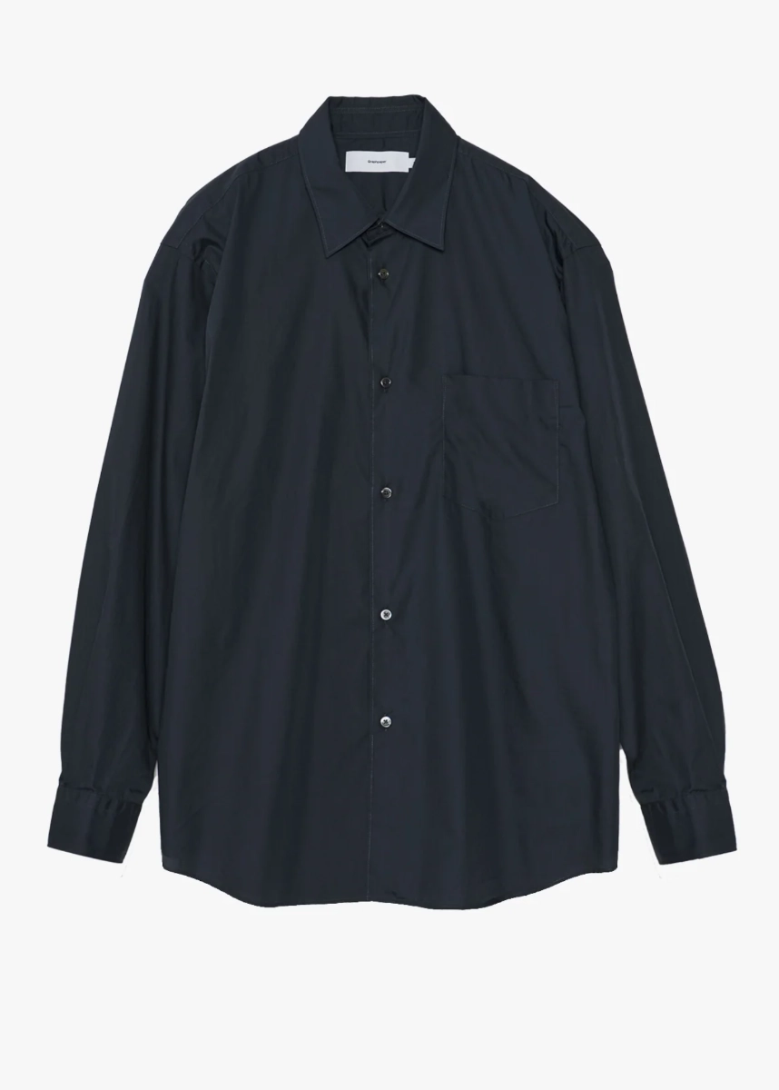 Graphpaper - Regular Shirt navy