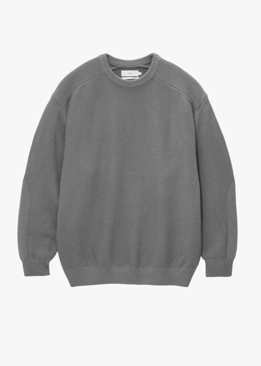 Graphpaper - Sweater stone grey