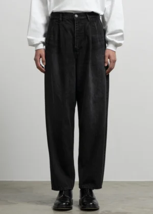 Graphpaper - Tucked Denim Pants black